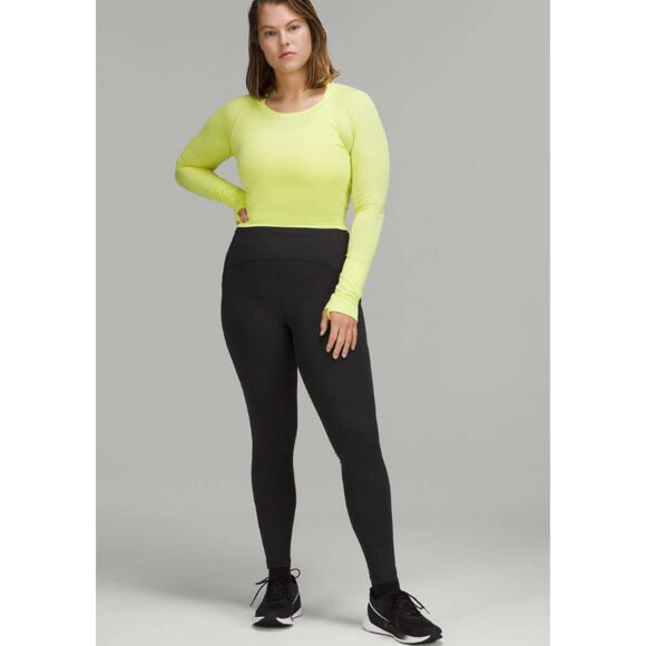 Lululemon Swift Speed High-Rise Tight 28" - Black Barry's Bootcamp Edition - 10 - Picture 2 of 16
